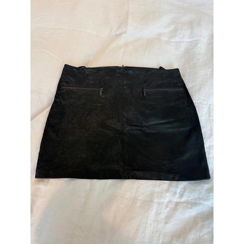 Karl Lagerfeld Black Mini Skirt